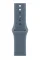 Apple Watch Series 11 GPS, 42mm Silver Aluminum Case with Anchor Blue Sport Band - S/M
